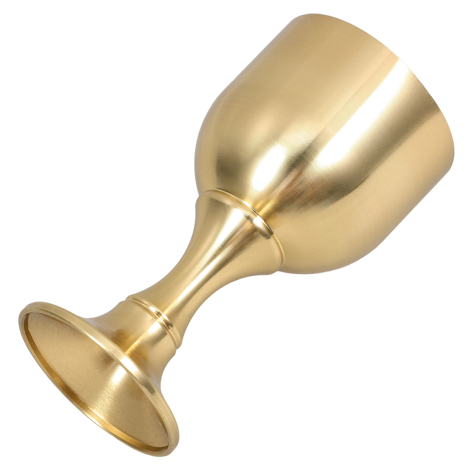 Wine Beer Cocktail - Copper Goblet Vintage Style Delicate Retro