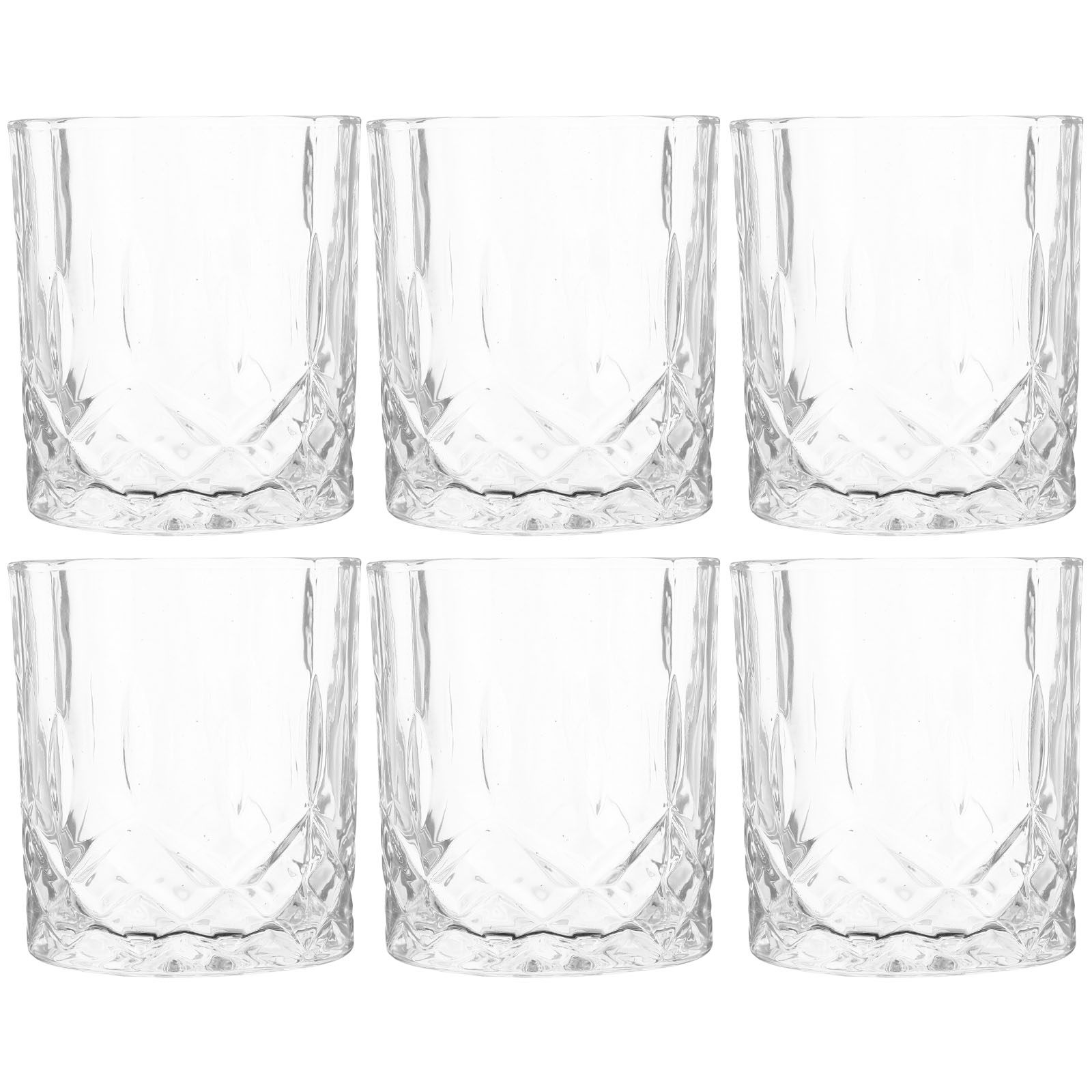 Wine Beer Drink - 6Pcs Whiskey Glass Set Unique Exquisite