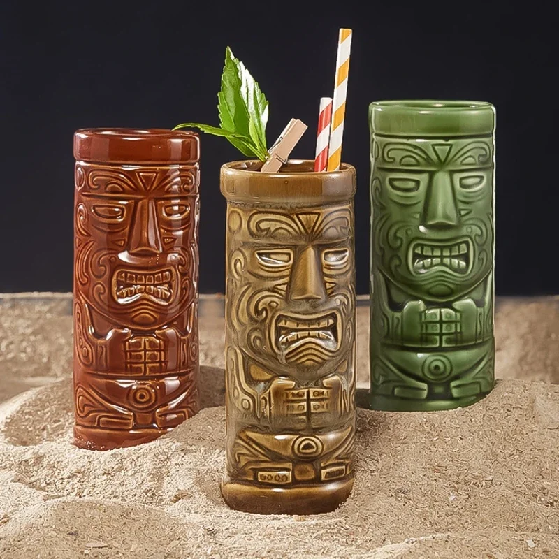 60 Type Hawaiian Tiki Mug Cera - Wine Beer Drink recension och pris