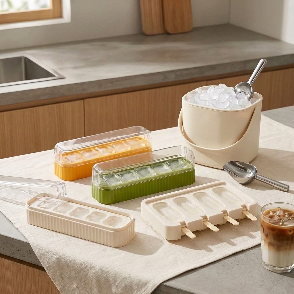 Mini Plastic Ice Cube Tray Wit - Wine Beer Drink recension och pris
