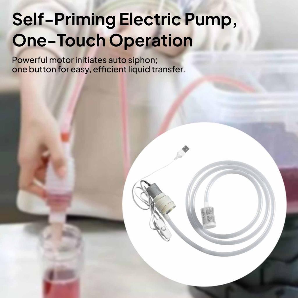 Beer Transfer Pump Lightweight - Wine Beer And Mead recension och pris