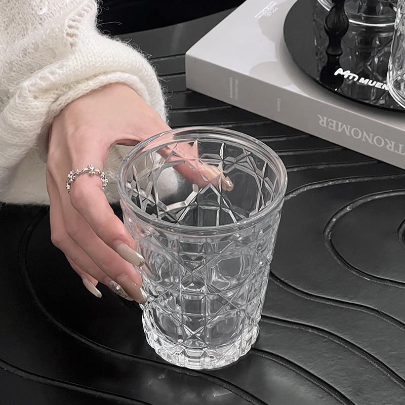 2pcs 310ml Vintage Diamond Pat - Wine Beer Drink recension och pris