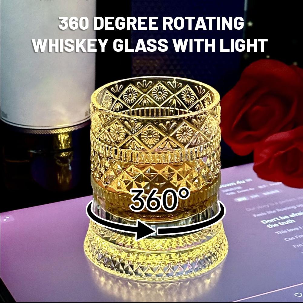 Rotating Whiskey Glass Creativ - Wine Beer Drink recension och pris