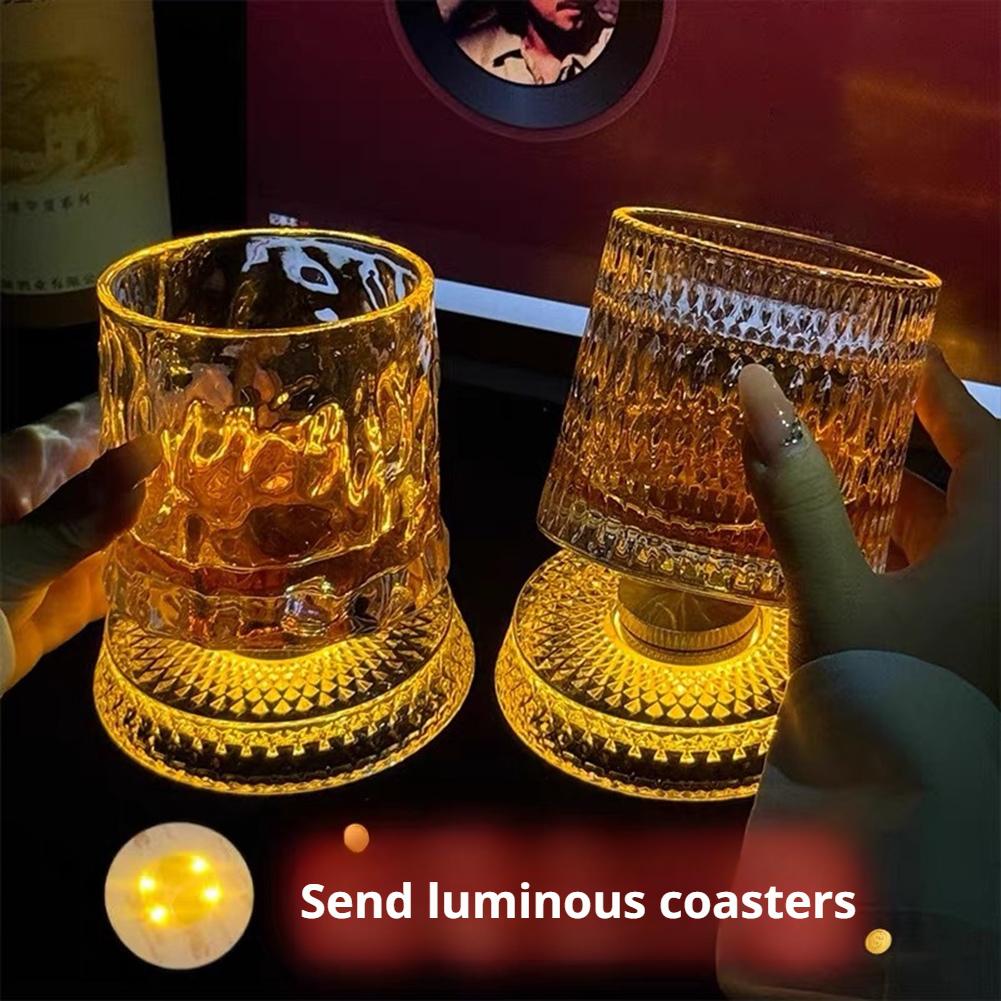 Rotating Whiskey Glass Creativ - Wine Beer Drink recension och pris
