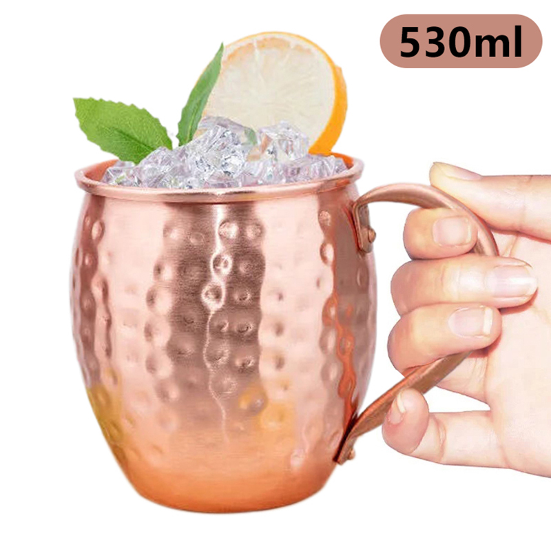 【F】530ml 100% Copper Moscow Mu - Wine Beer Cocktail recension och pris