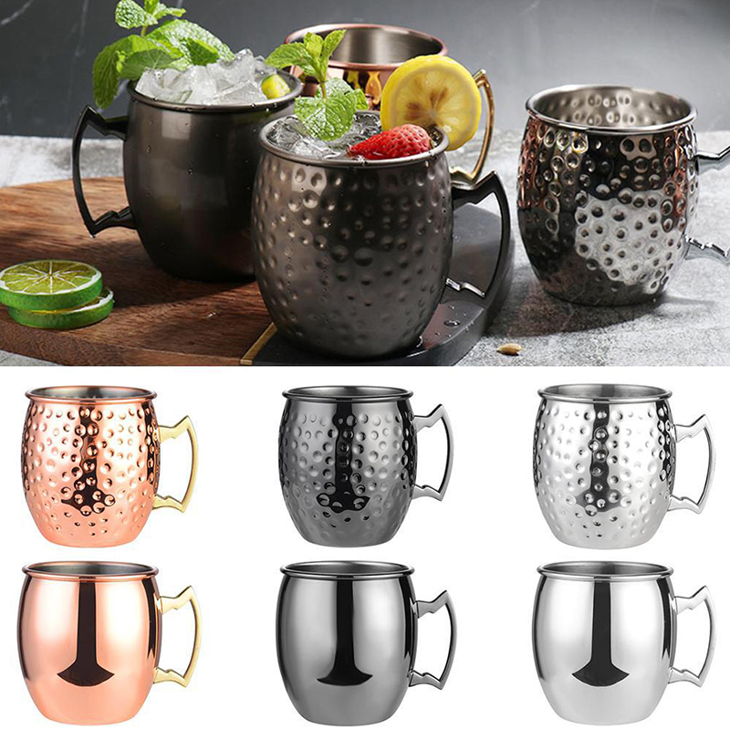 1Pcs 530ml Stainless Steel Mos - Wine Beer Cocktail recension och pris