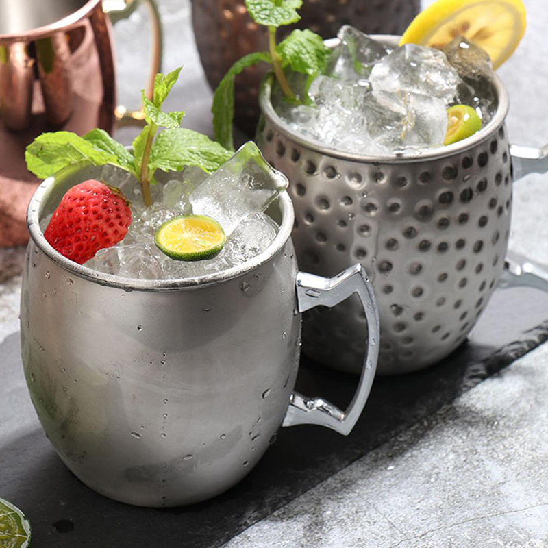 1Pcs 530ml Stainless Steel Mos - Wine Beer Cocktail recension och pris