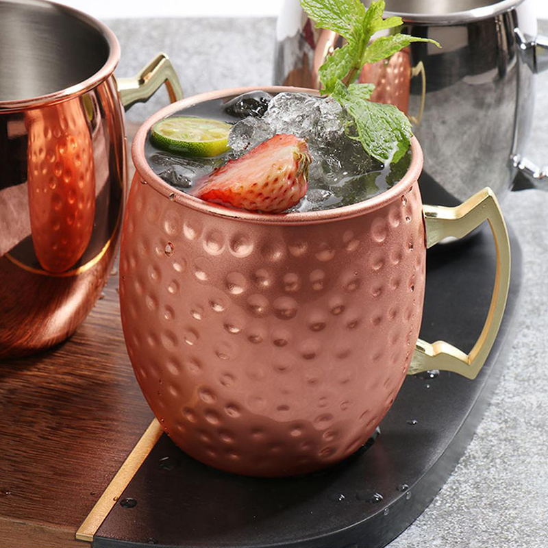 1Pcs 530ml Stainless Steel Mos - Wine Beer Cocktail recension och pris