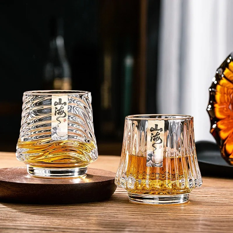 Glass Whiskey Cup Set Shanhai  - Wine Beer Cocktail recension och pris