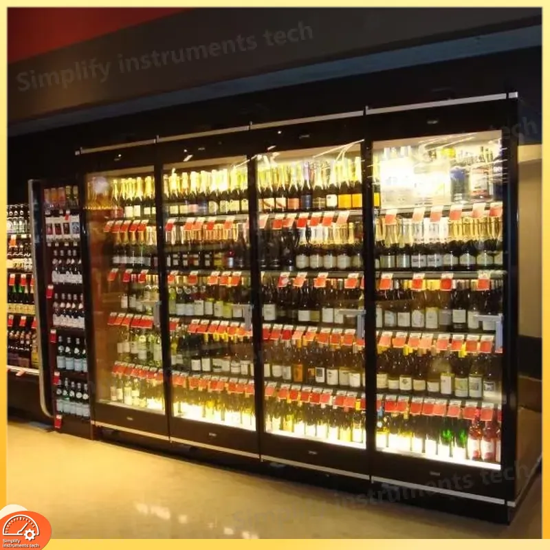Commercial Beverage Cooler Ref - Wine Beer Supermarket recension och pris