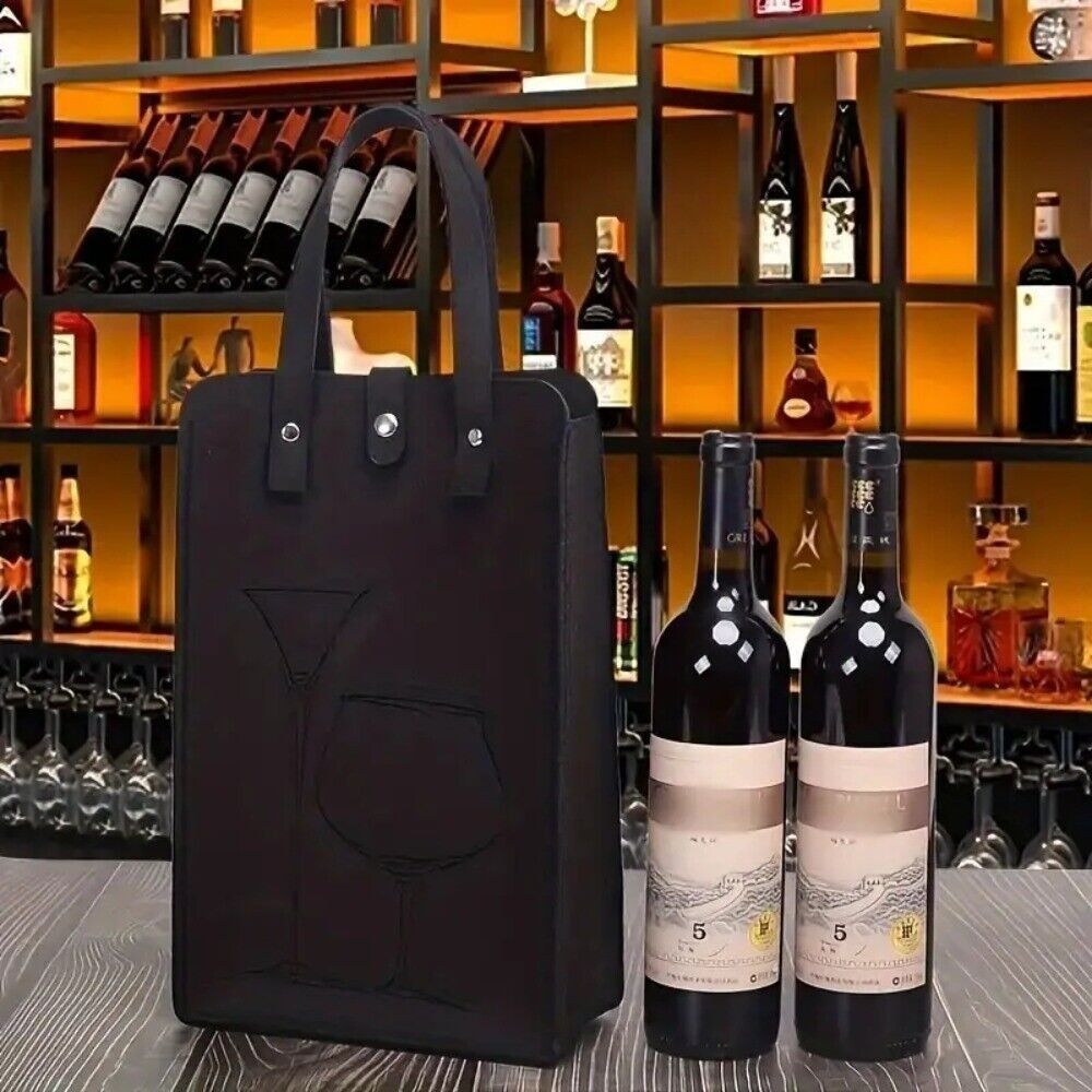 High Quality Felt Red Wine Bag - Wine & Beer Shop recension och pris