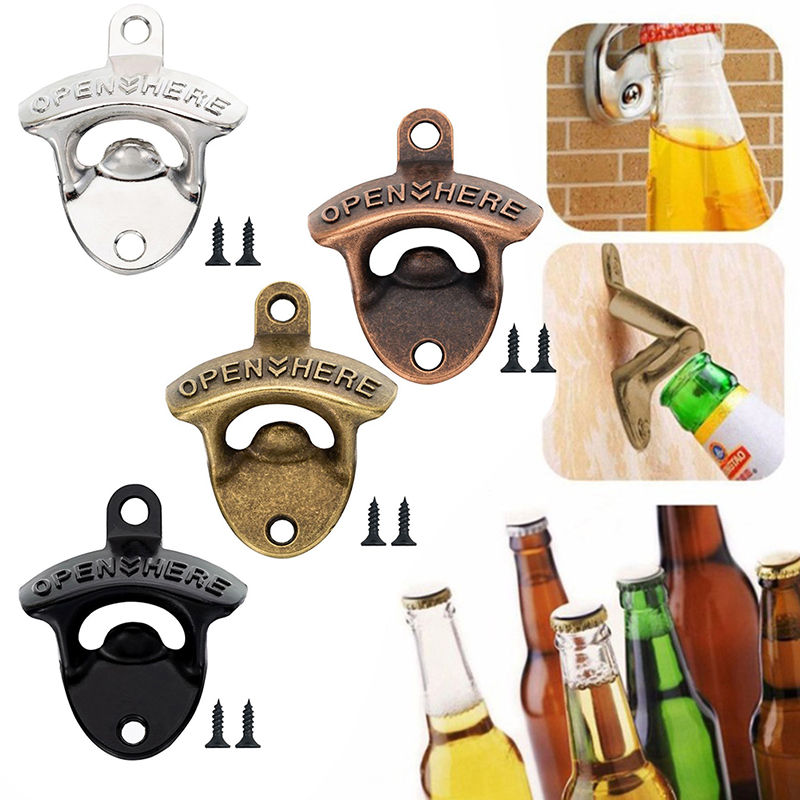 1Set Vintage Wall Mounted Wine - Wine Beer Drink recension och pris