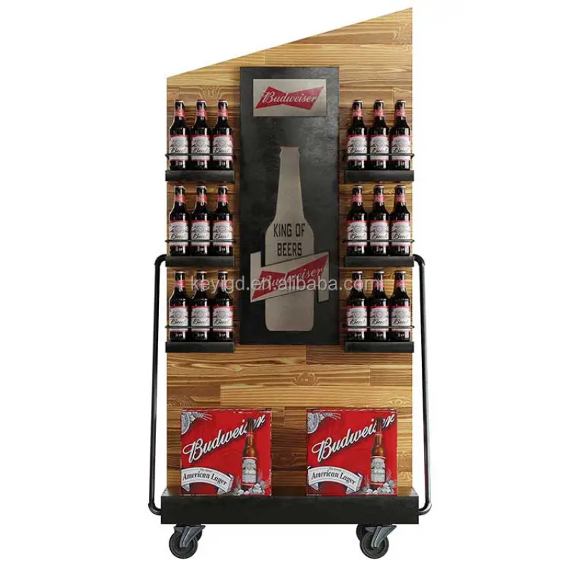 custom.Wine Display Rack Super - Wine Beer Supermarket recension och pris
