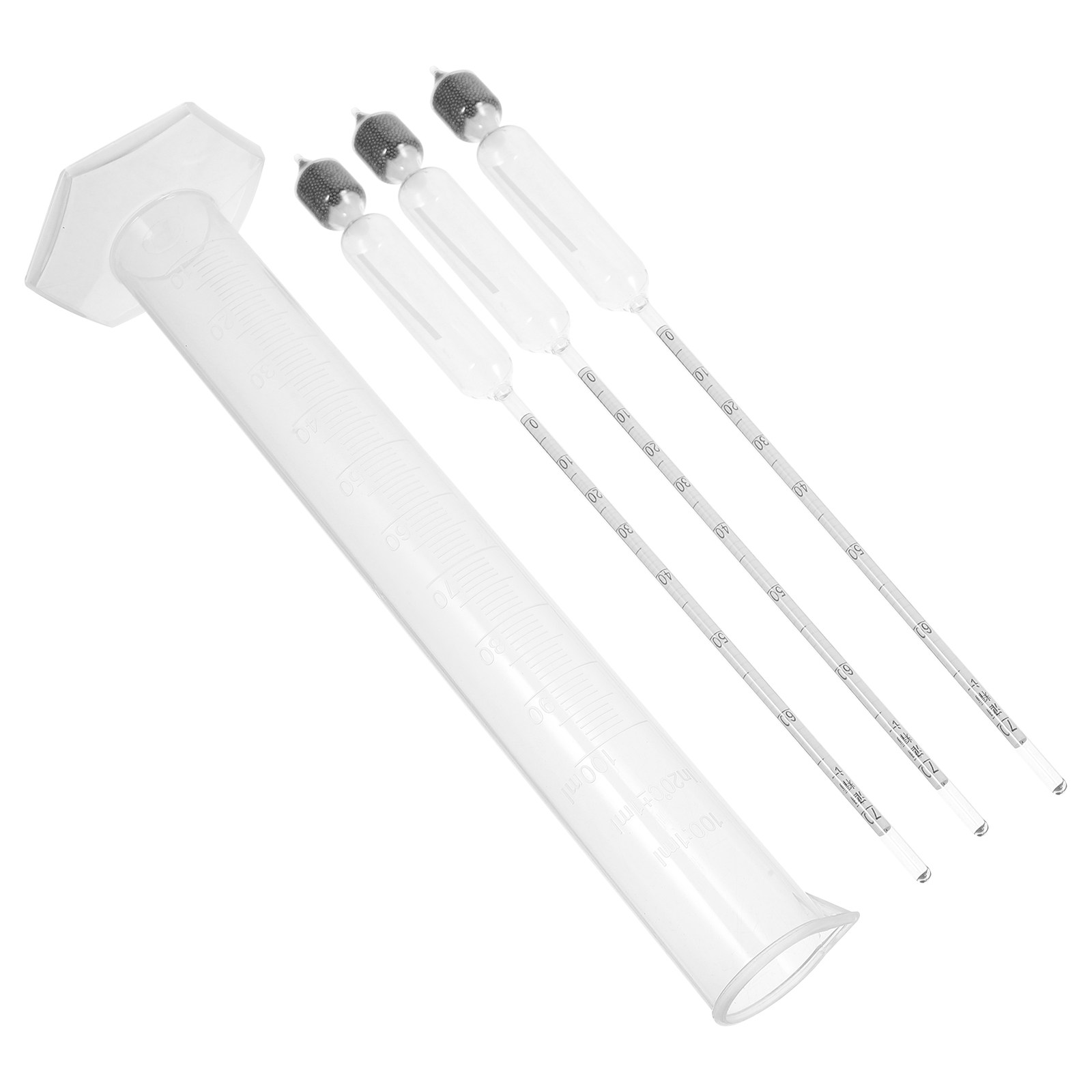 1Set Glass Alcohol Meter Hydro - Wine Beer And Mead recension och pris