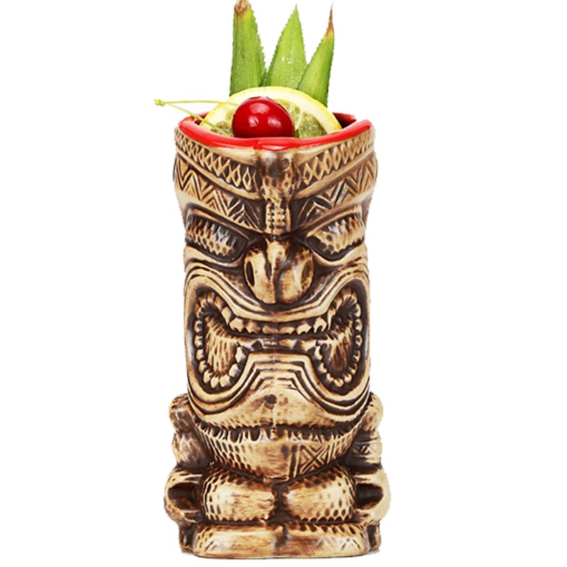 400ml Tiki Mugs Cocktail Cup B - Wine Beer Cocktail recension och pris