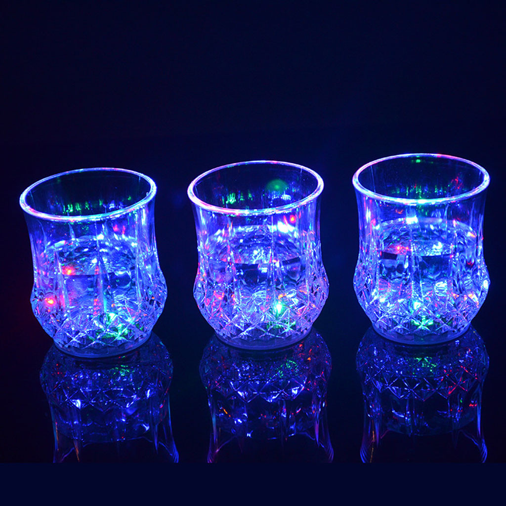 Colored LED Glowing Drink Cup  - Wine Beer Drink recension och pris