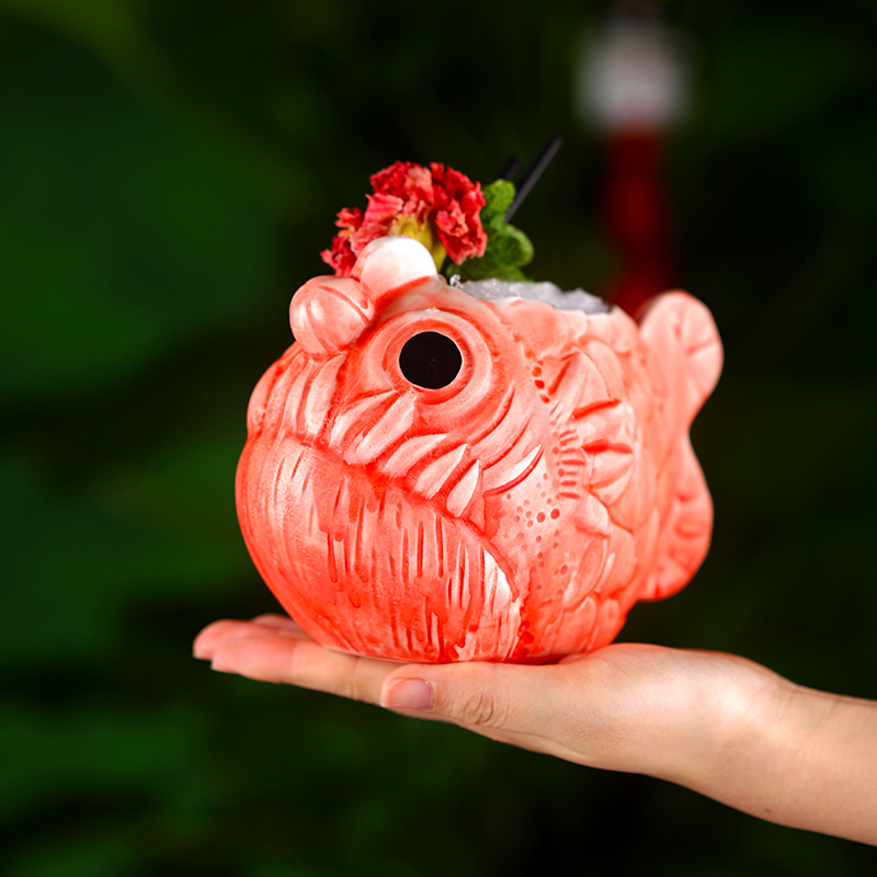 Cute Lantern Fish Cocktail Gla - Wine Beer Cocktail recension och pris