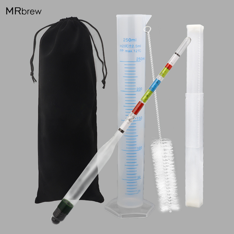 Hydrometer & Plastic Test Jar, - Wine Beer And Mead recension och pris