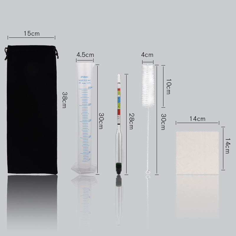 Hydrometer & Plastic Test Jar, - Wine Beer And Mead recension och pris